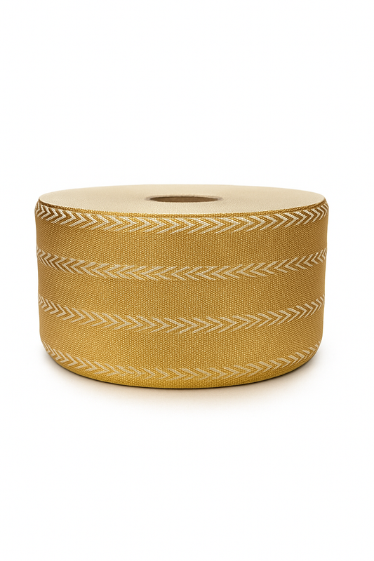 ESPIGA 70 M/M ORO ENTRE FINO TRAMADO CON RAYON CRUDO