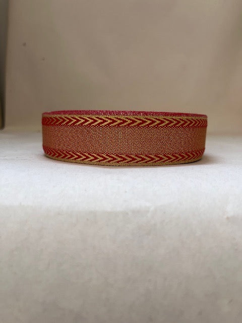 ESPIGA 30 M/M ORO ENTREFINO/ROJO 25 MTS