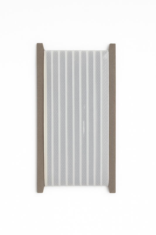 GALON FANTASIA Nº10 PLATA 20 MTS ( PACK DE 10 )